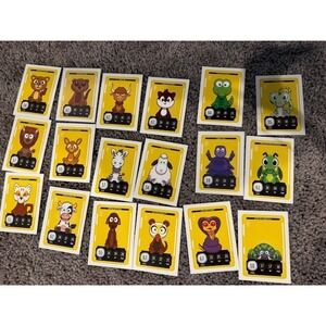 Veefriends lot of 18 ZeroCool Complete & collect Animal cards near mint